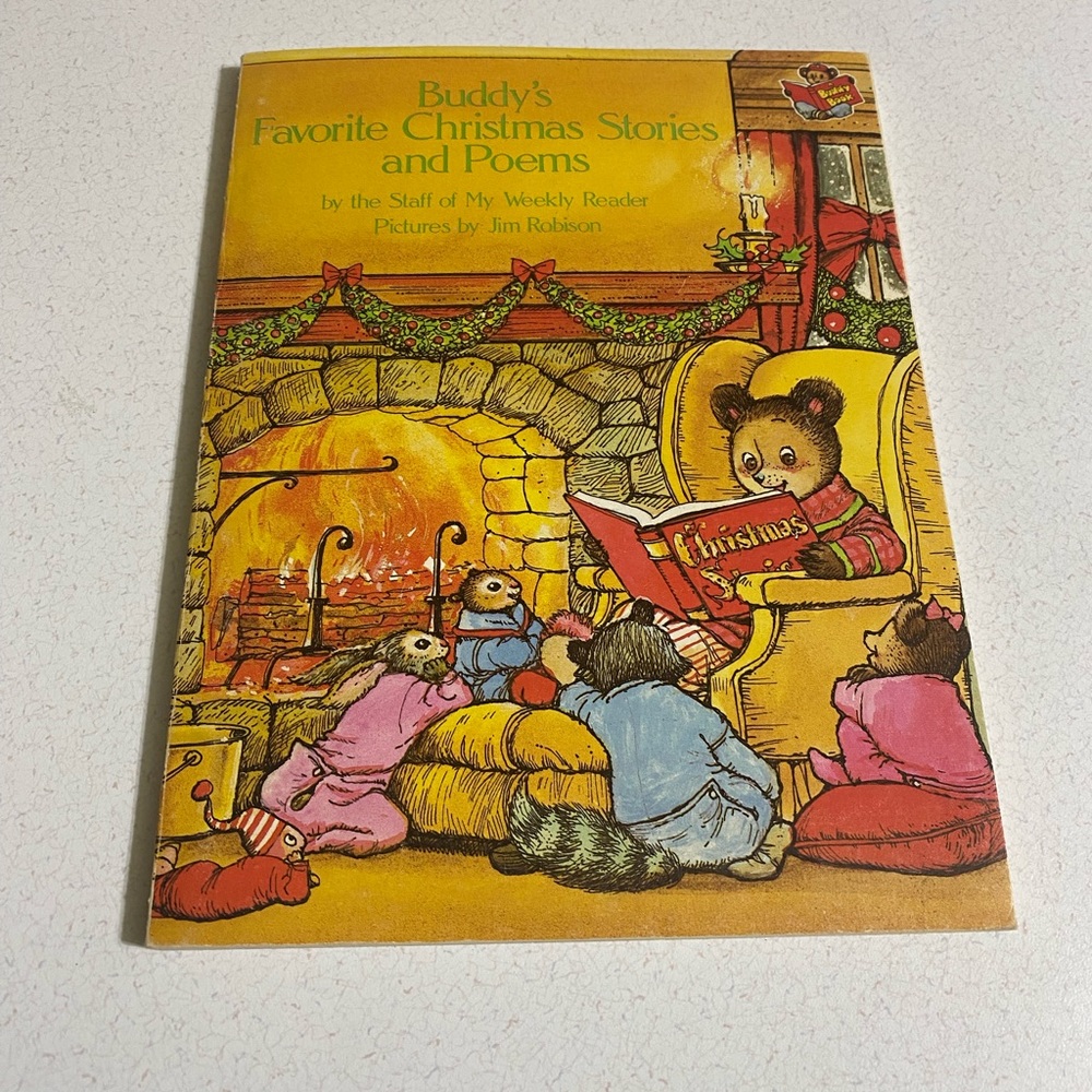 Buddy’s Favorite Christmas Stories and Poems Book. 1981 Weekly Reader